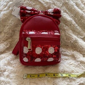 Loungefly Red and White Polka Dot Wristlet